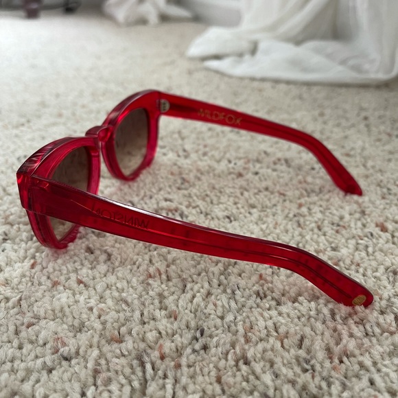 Wildfox Winston sunglasses-red - Picture 4 of 6